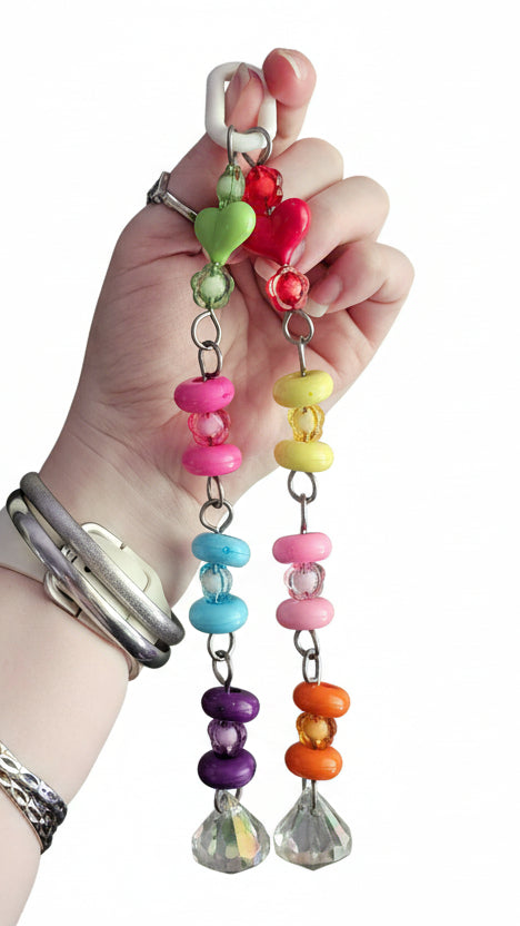 Rainbow 🌈 Donuts & Flowers Double Strand Jointed Toy