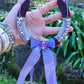 Hope in Purple Horseshoe Wall Art