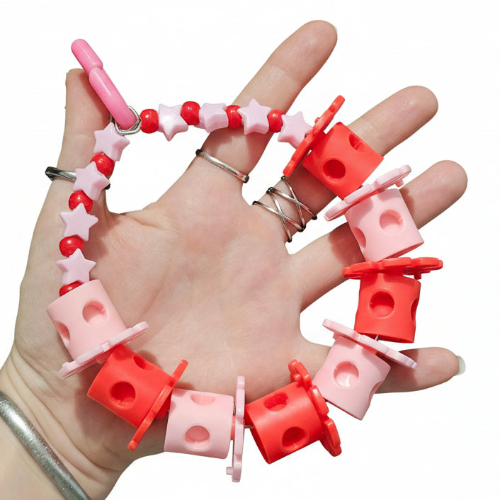 Busy Beads Barrel Rings