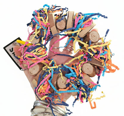 Colourful Shredder Pancake Log Wheel Forest Shreddable