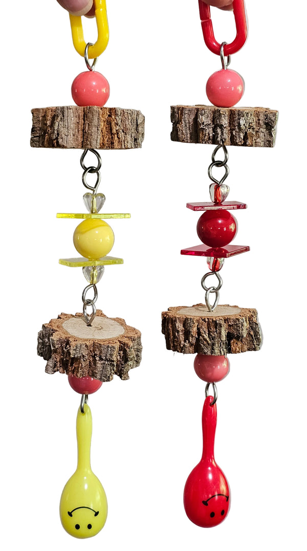 Small Gumball & Barky Casuarina Jointed Bird Toy