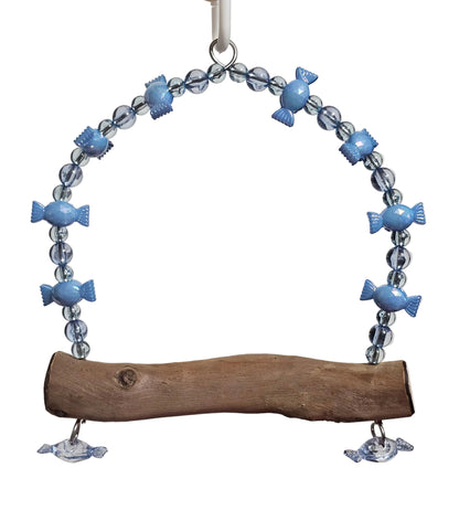 Crystally Blue Lollies Swing Small