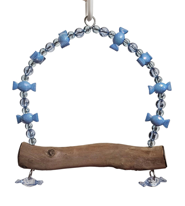 Crystally Blue Lollies Swing Small