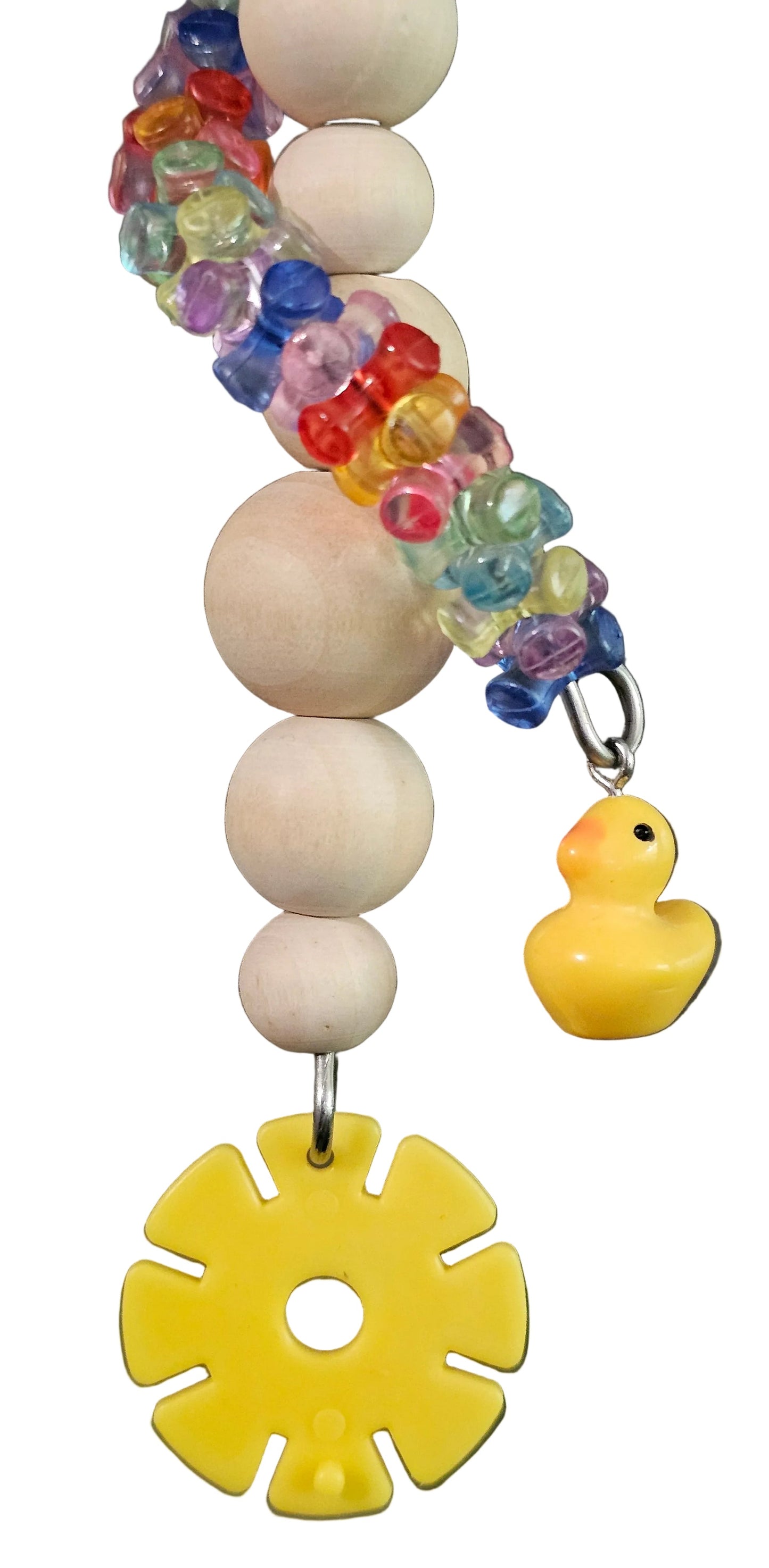 Jelly Spiral Wooden Bead Toy