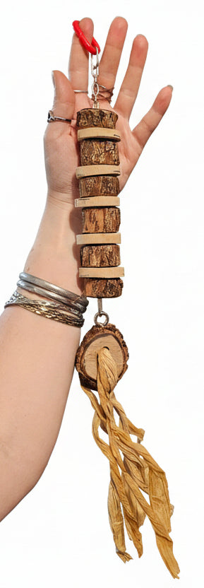 Barky Kabob Chain toy Forest Shreddable