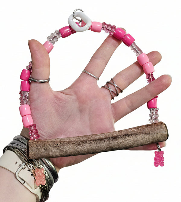 Pink Gummy Bear Swing