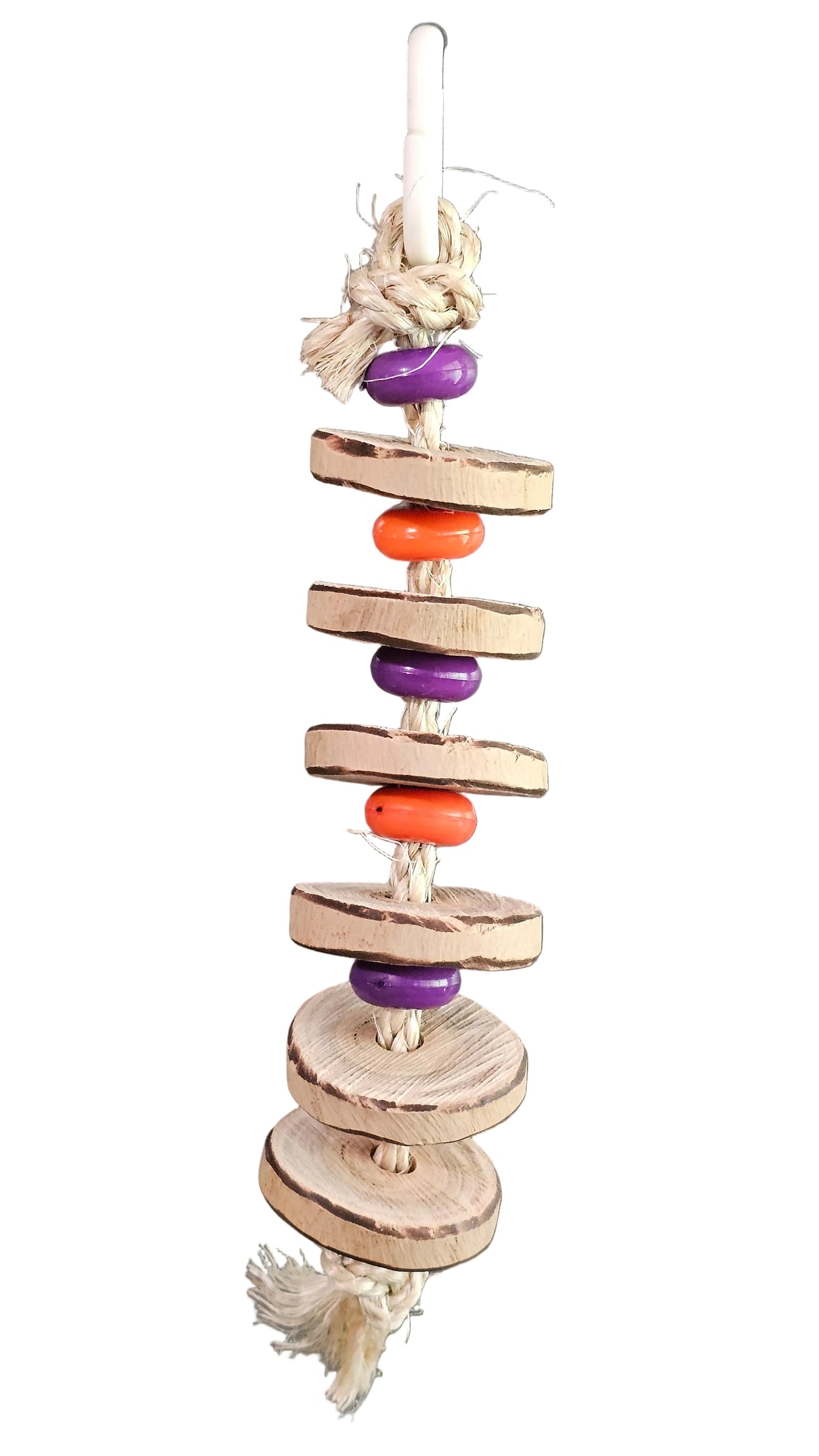 Pancake 🥞 Sliced Timber Purple & Orange Smarties Toy