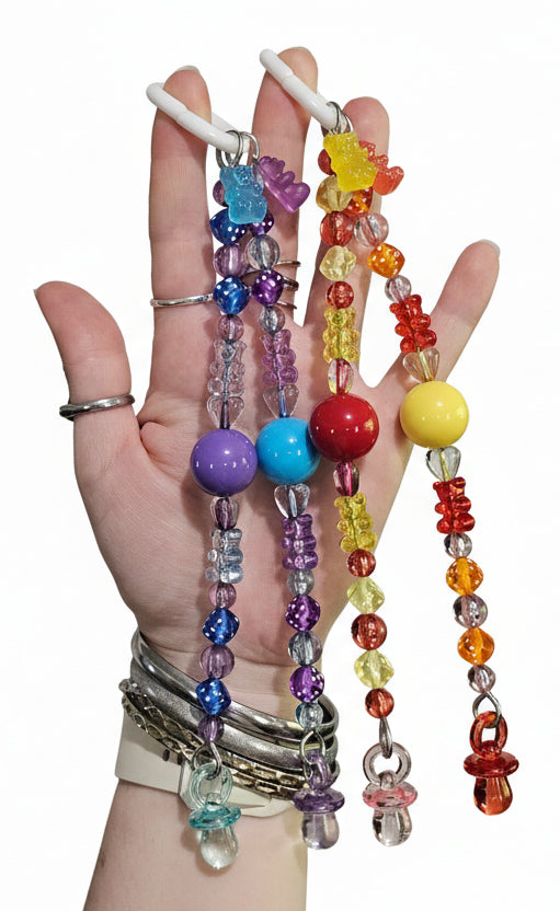 Gummy Bears & Gum Balls Double Strand Toy