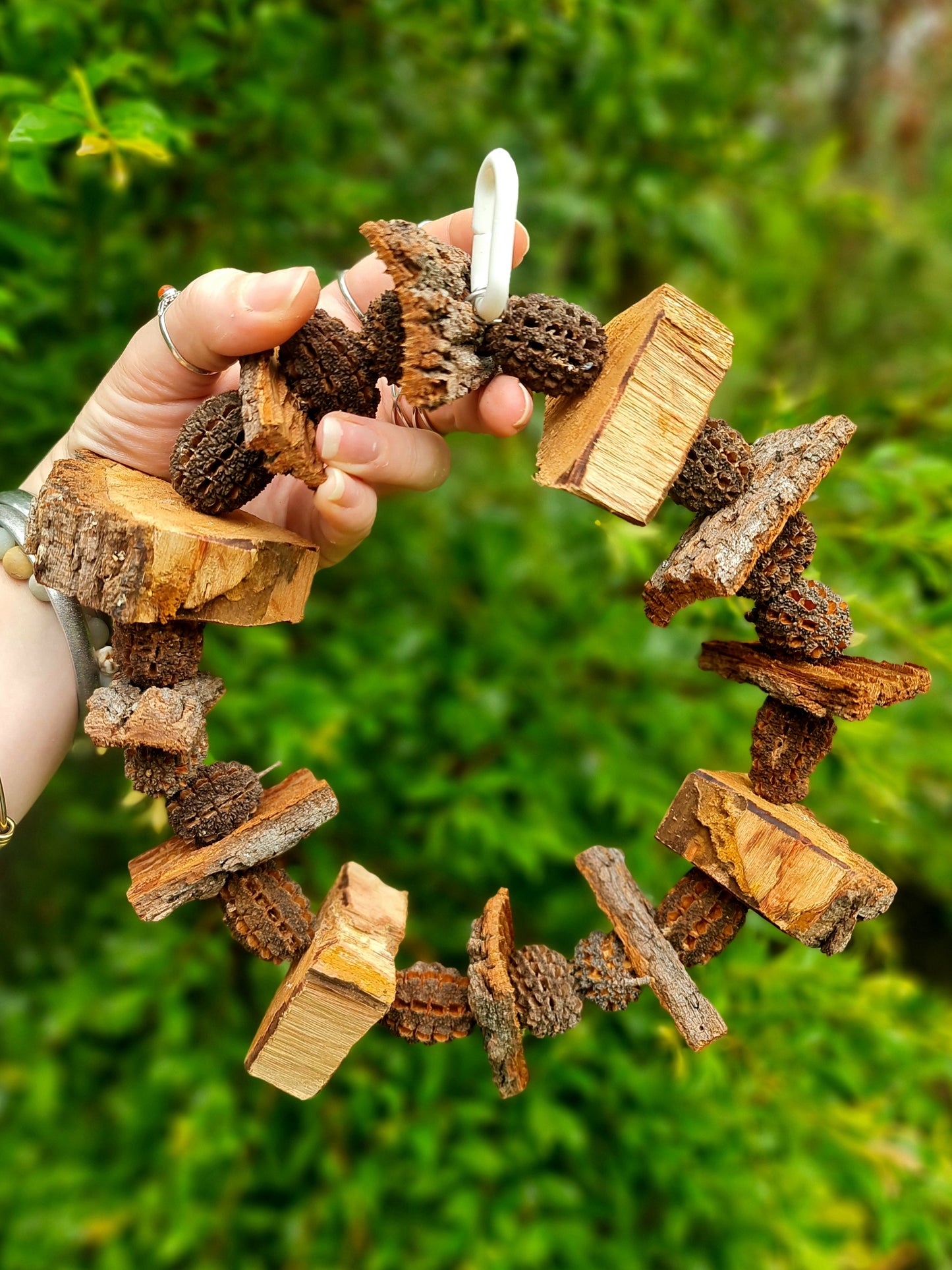 Rustic Nutty Wreath Forest Shreddable Ring