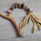 Spotted Gum Bolt On Perch & Timber Toy Combo