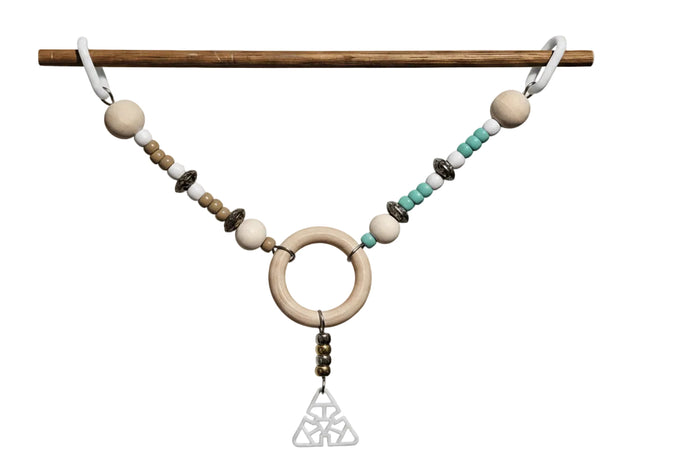Ombre Mint & Cappuccino Double Hanger Toy