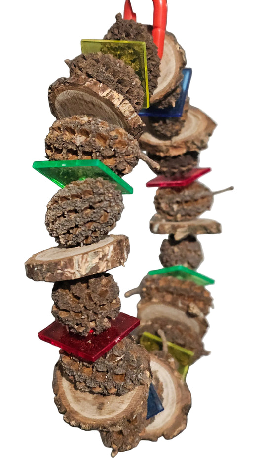 Acrylic Nutty Wreath