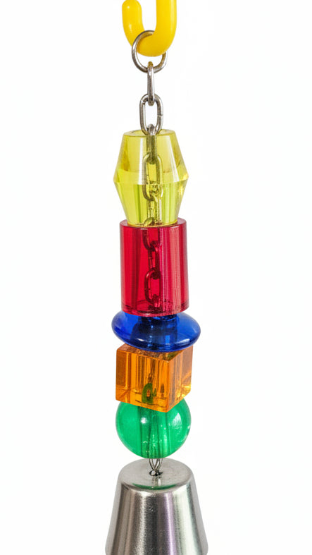 Rainbow Chain Bell toy