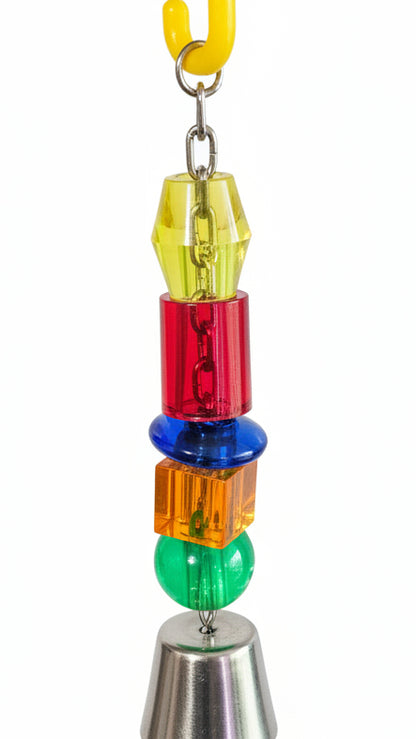 Rainbow Chain Bell toy