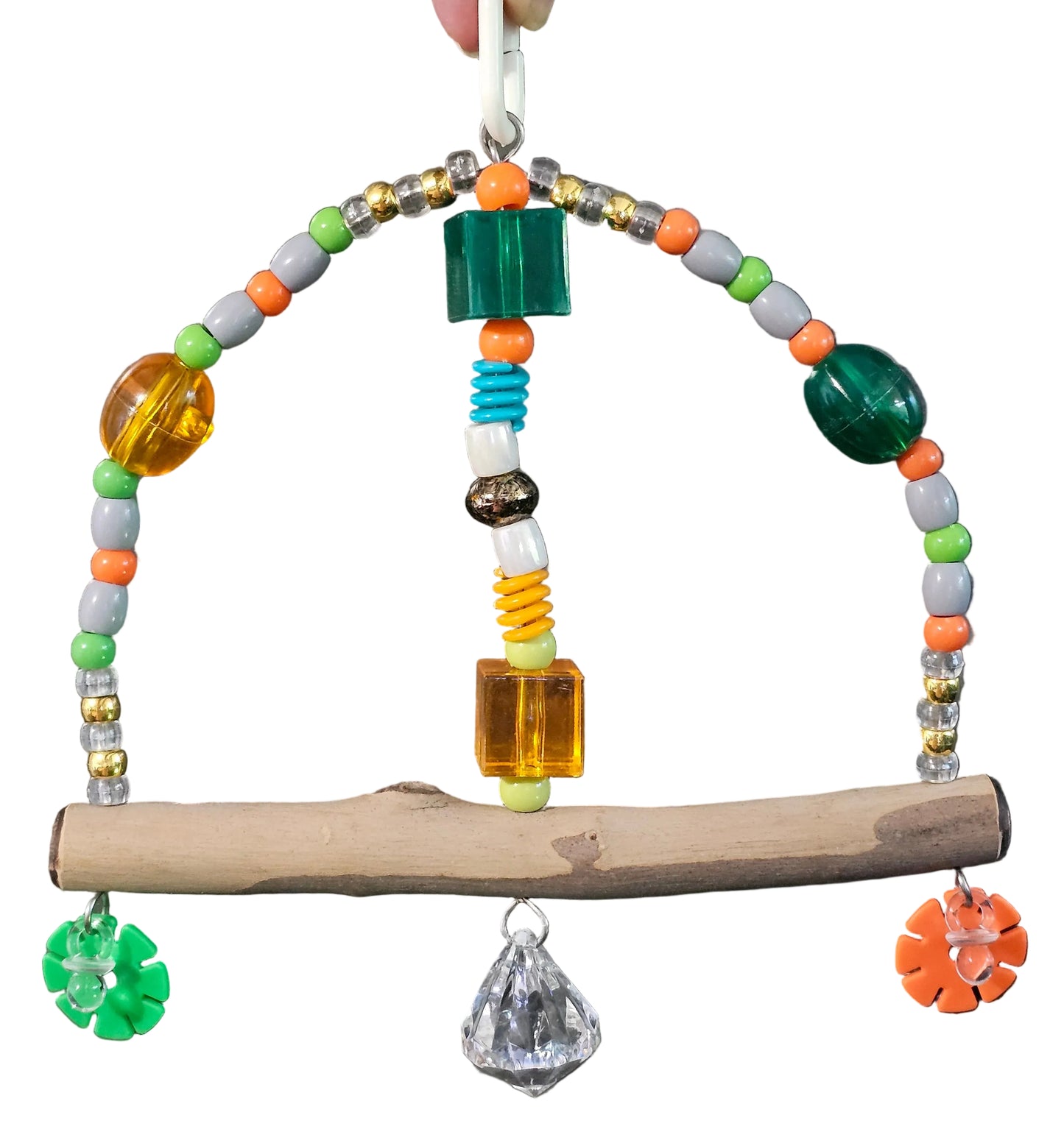 Double Beady Marble Swing