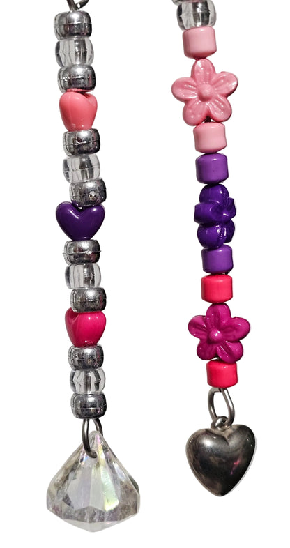 Super Shiny Silvery Rainbow Double Strand Toy