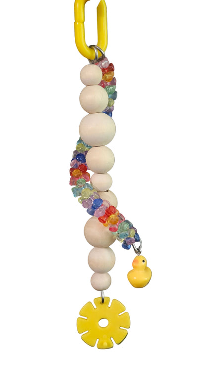 Jelly Spiral Wooden Bead Toy