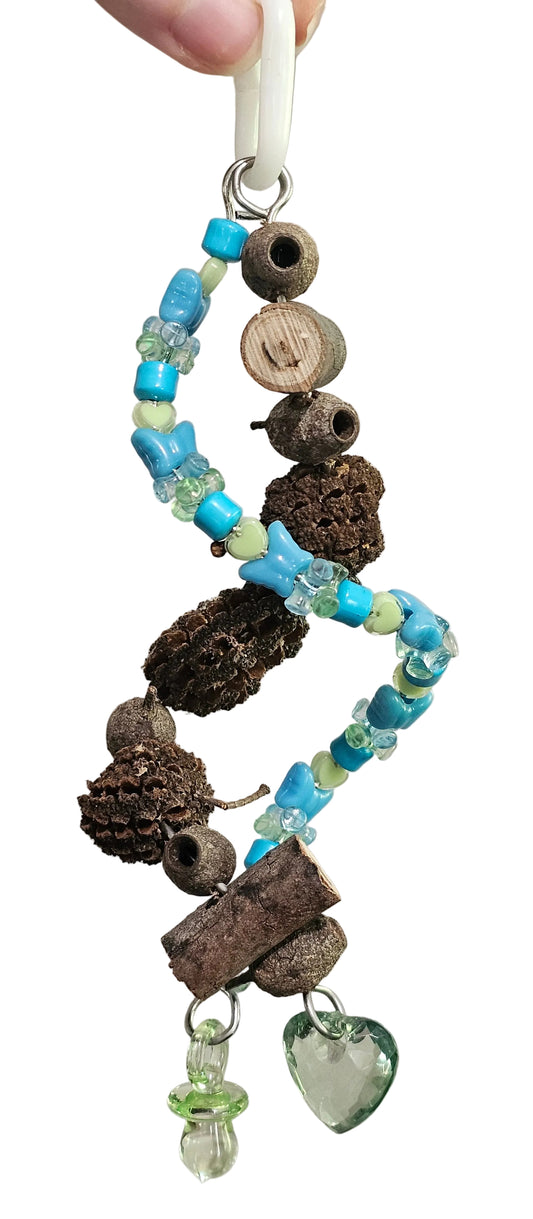 Double Spiral Beady Shredder Toy