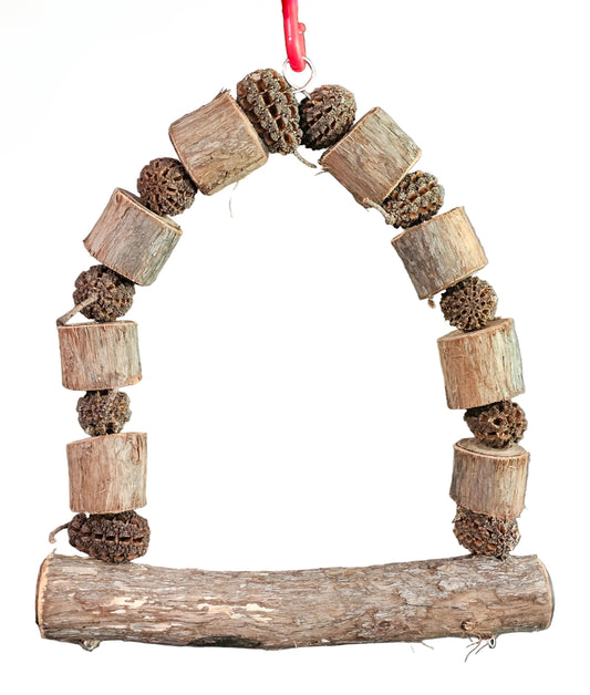 Natural Timber Swing Medium