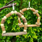 Natural Timber Swing Small