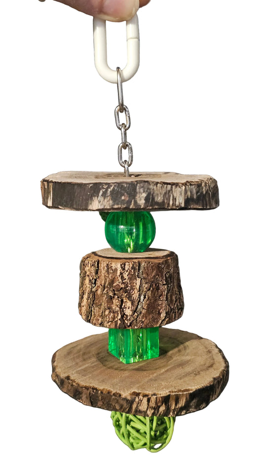 Acrylic Wood Stacker Chain toy