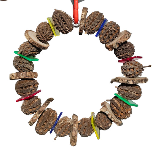 Acrylic Nutty Wreath