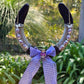 Hope in Purple Horseshoe Wall Art