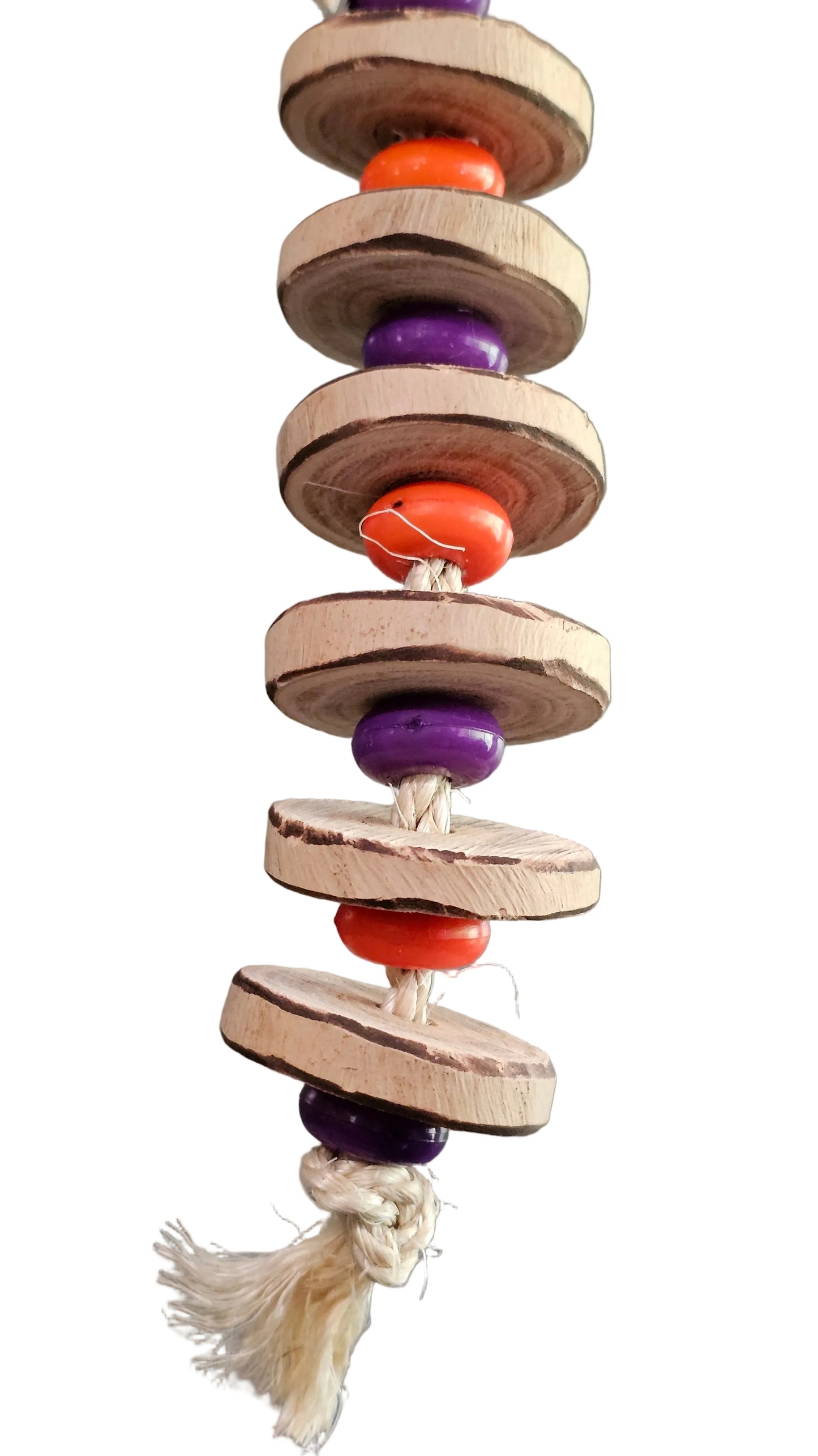 Pancake 🥞 Sliced Timber Purple & Orange Smarties Toy
