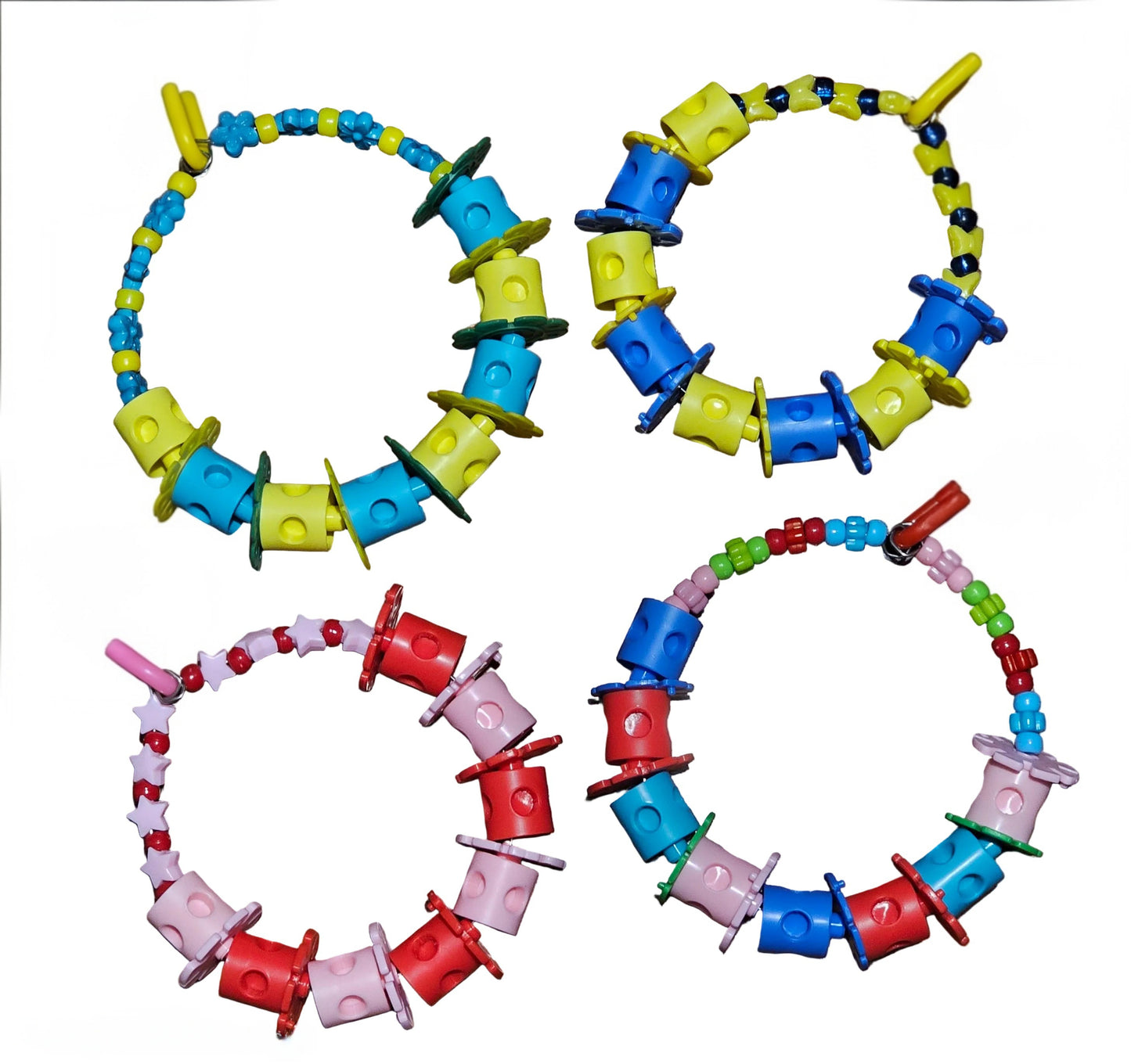 Busy Beads Barrel Rings