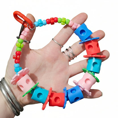 Busy Beads Barrel Rings