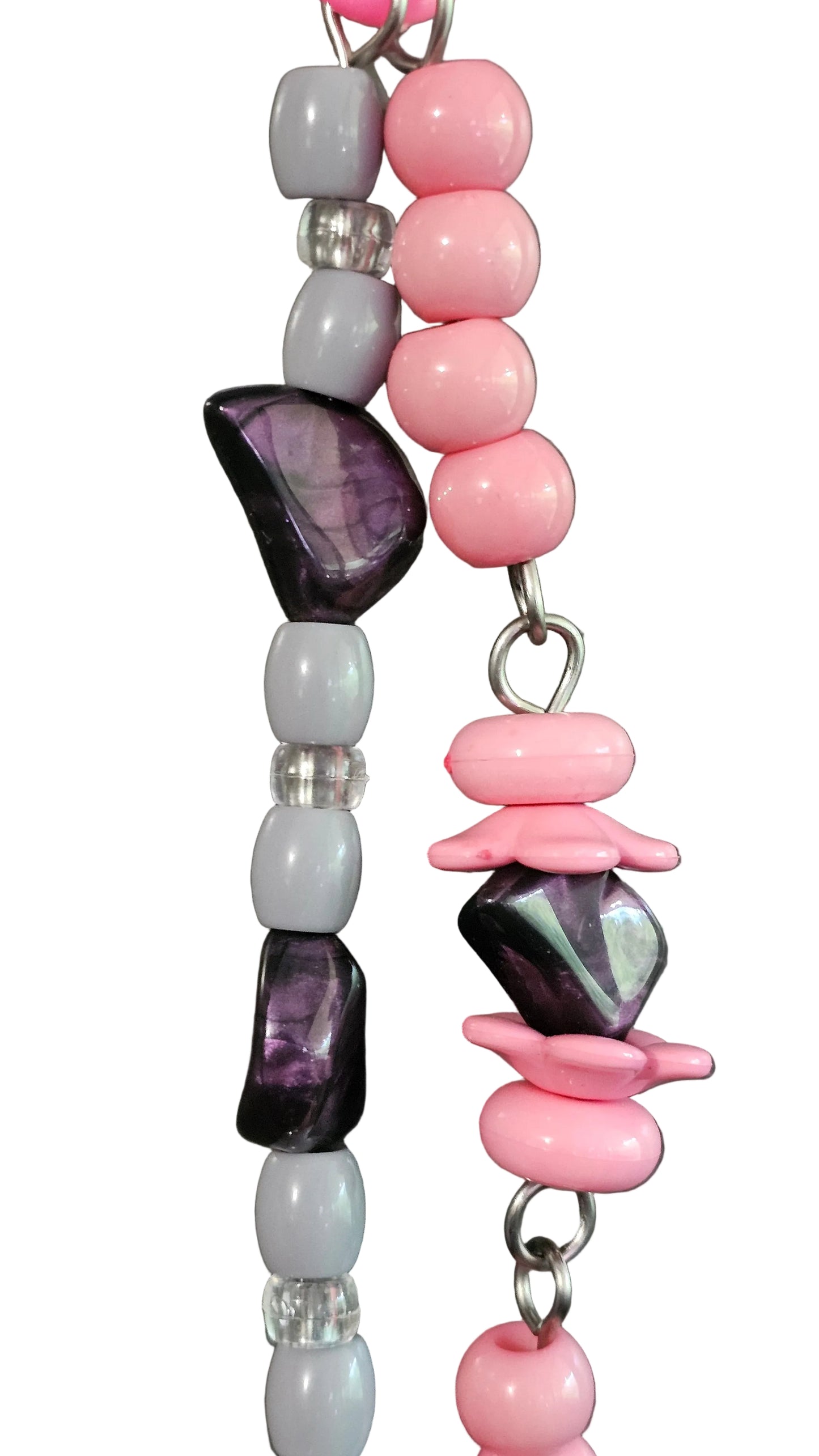 Pink & Purple Passion Double Strand Jointed Toy