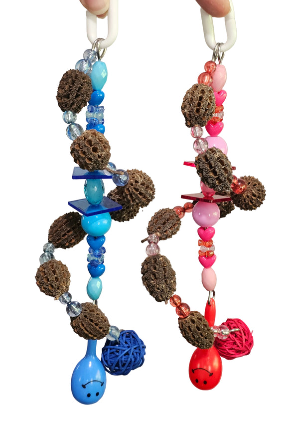 Beady Nuts Rattler Double Stranded Toy