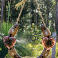 Blush Bloom Horseshoe Wall Art
