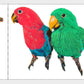 Cute Artsy Birdie Stickers