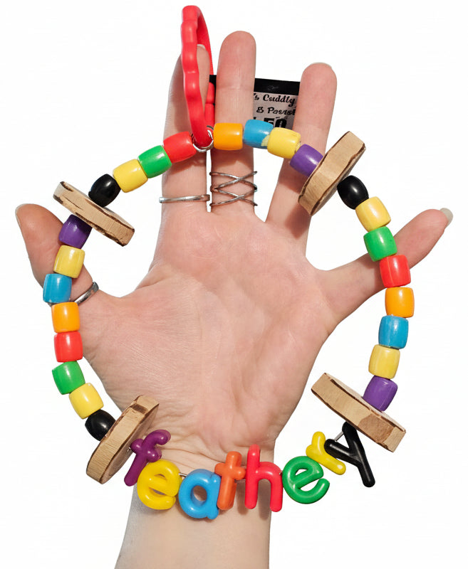 Rainbow Jelly Word Rings