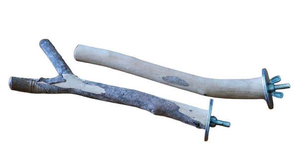 Australian Gum 20cm x 2cm Bolt On Perches x 2