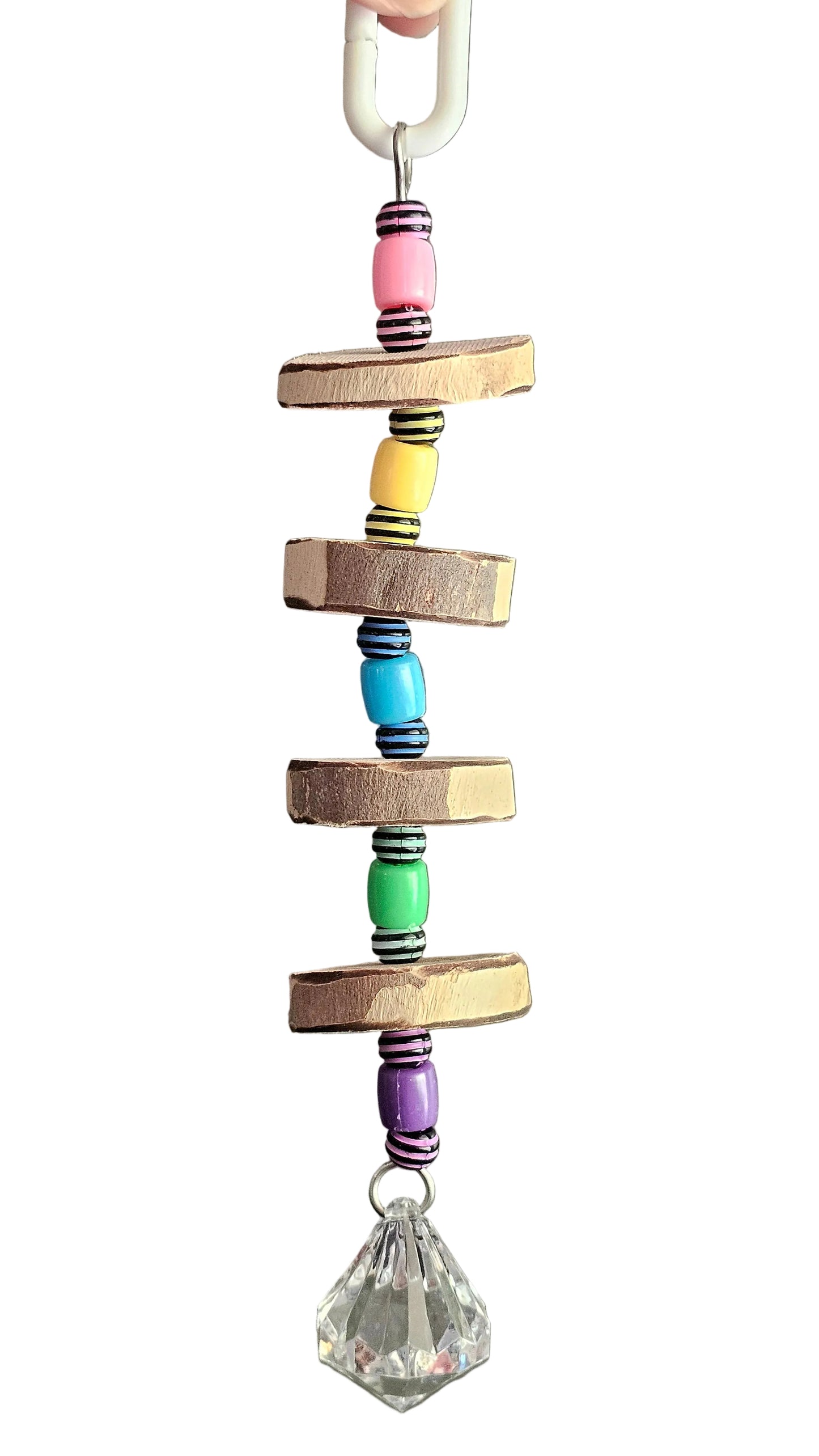Pancake 🥞 Sliced Timber Rainbow 🌈 Stripes Toy