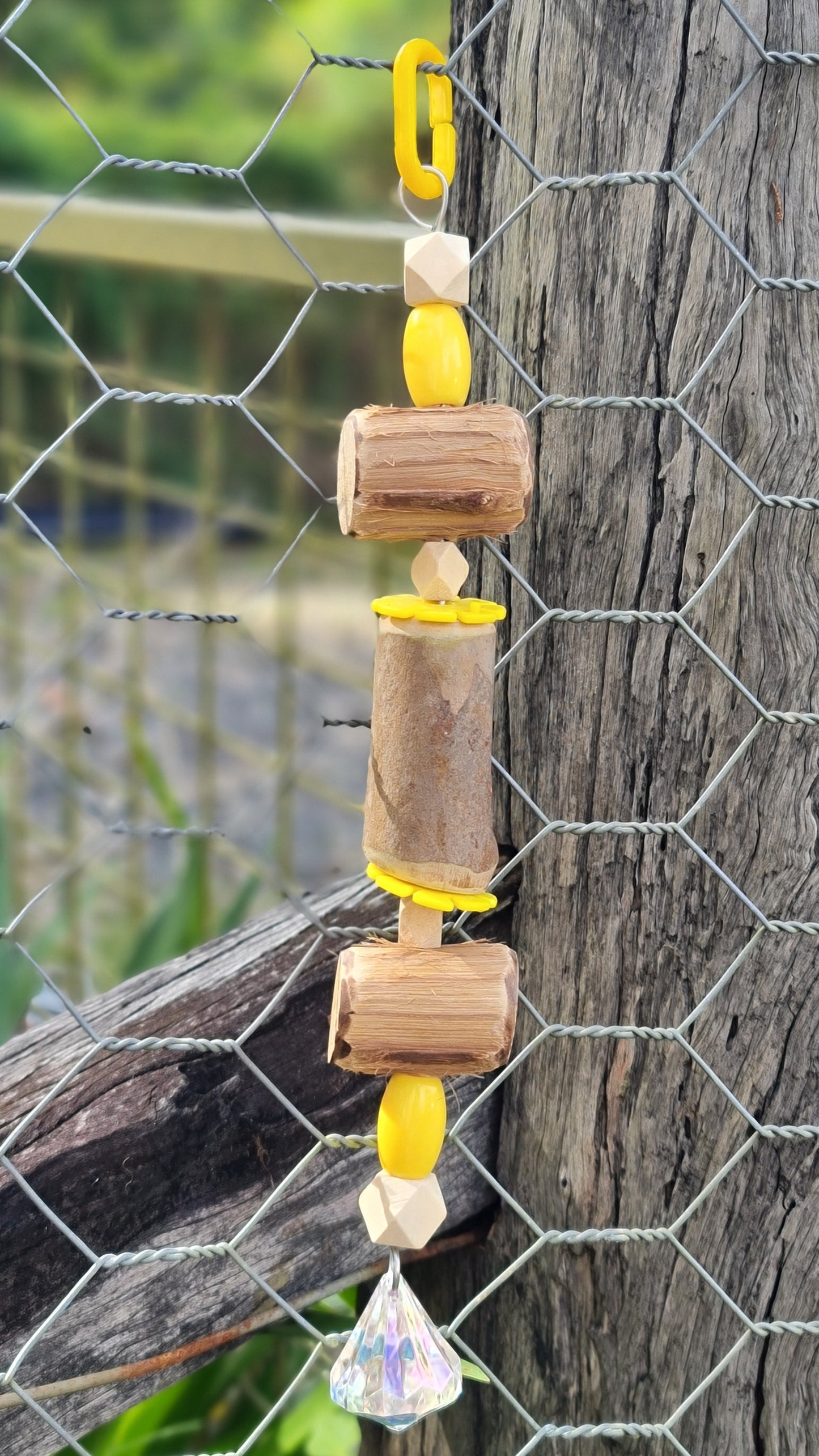 Chunky Triple Timber Yellow Toy