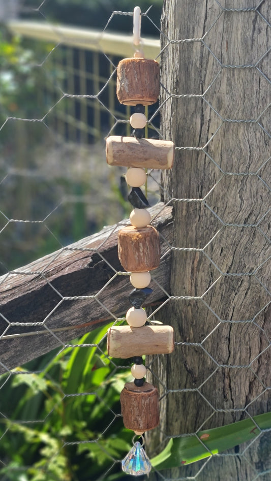 Chunky Metallic & Timber Toy