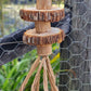 Double Disc Casuarina & Stringy Bark Chain Forest Shreddable Toy