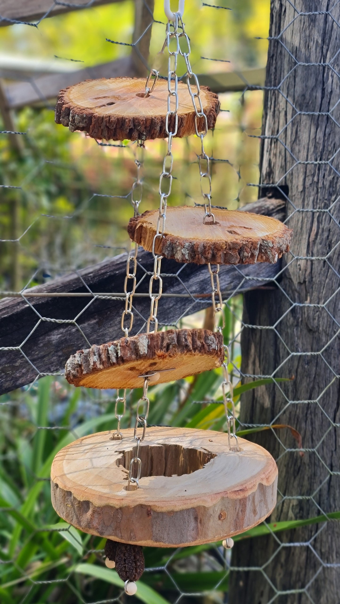 Spotted Gum Ring Casuarina Platform Swing