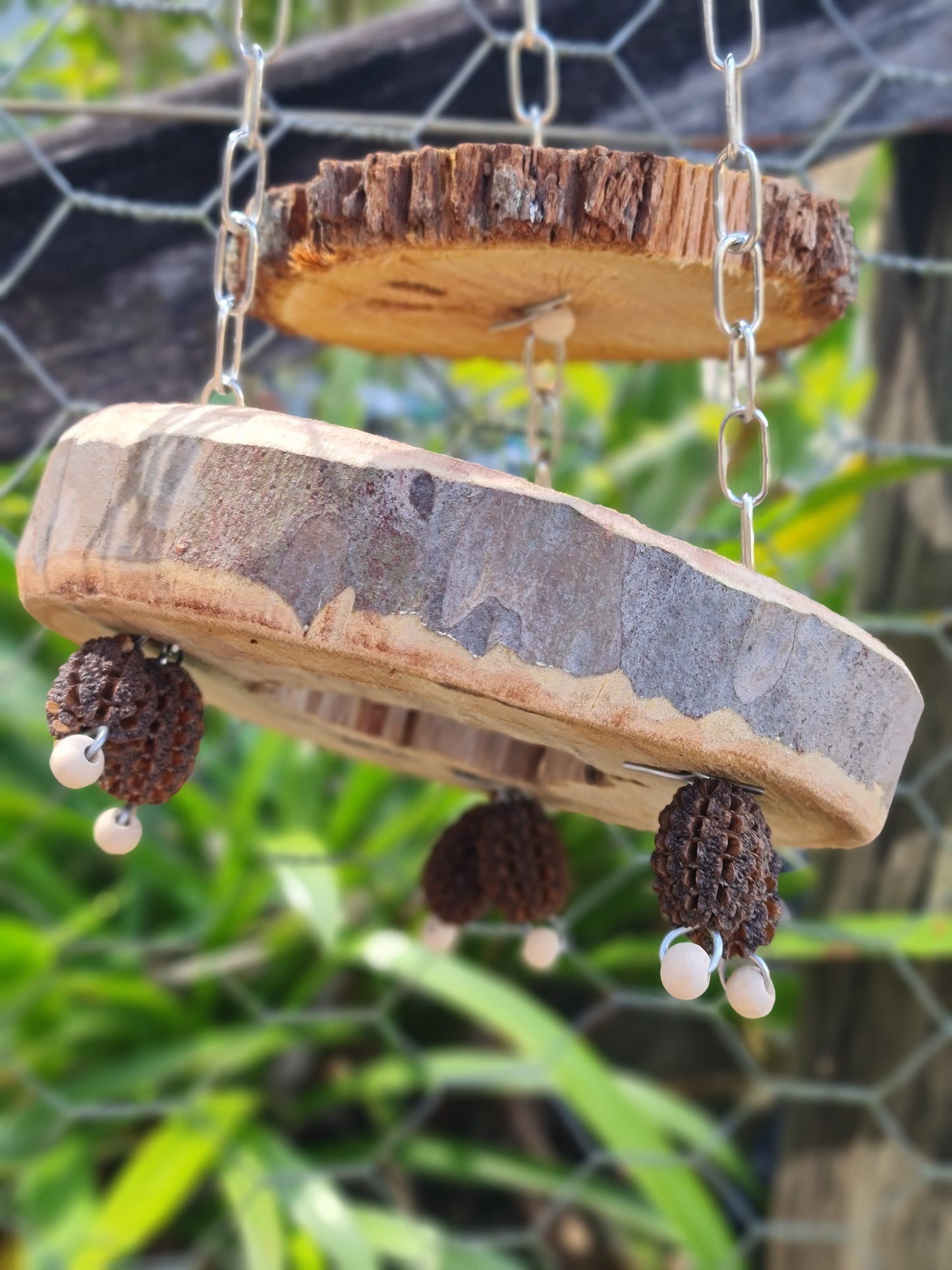 Spotted Gum Ring Casuarina Platform Swing