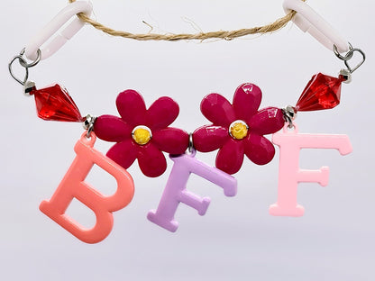Large Letters Double Hanger "BFF" Toy