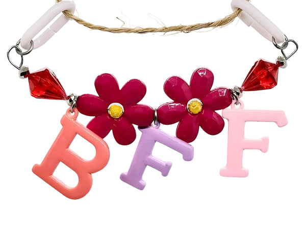Large Letters Double Hanger "BFF" Toy