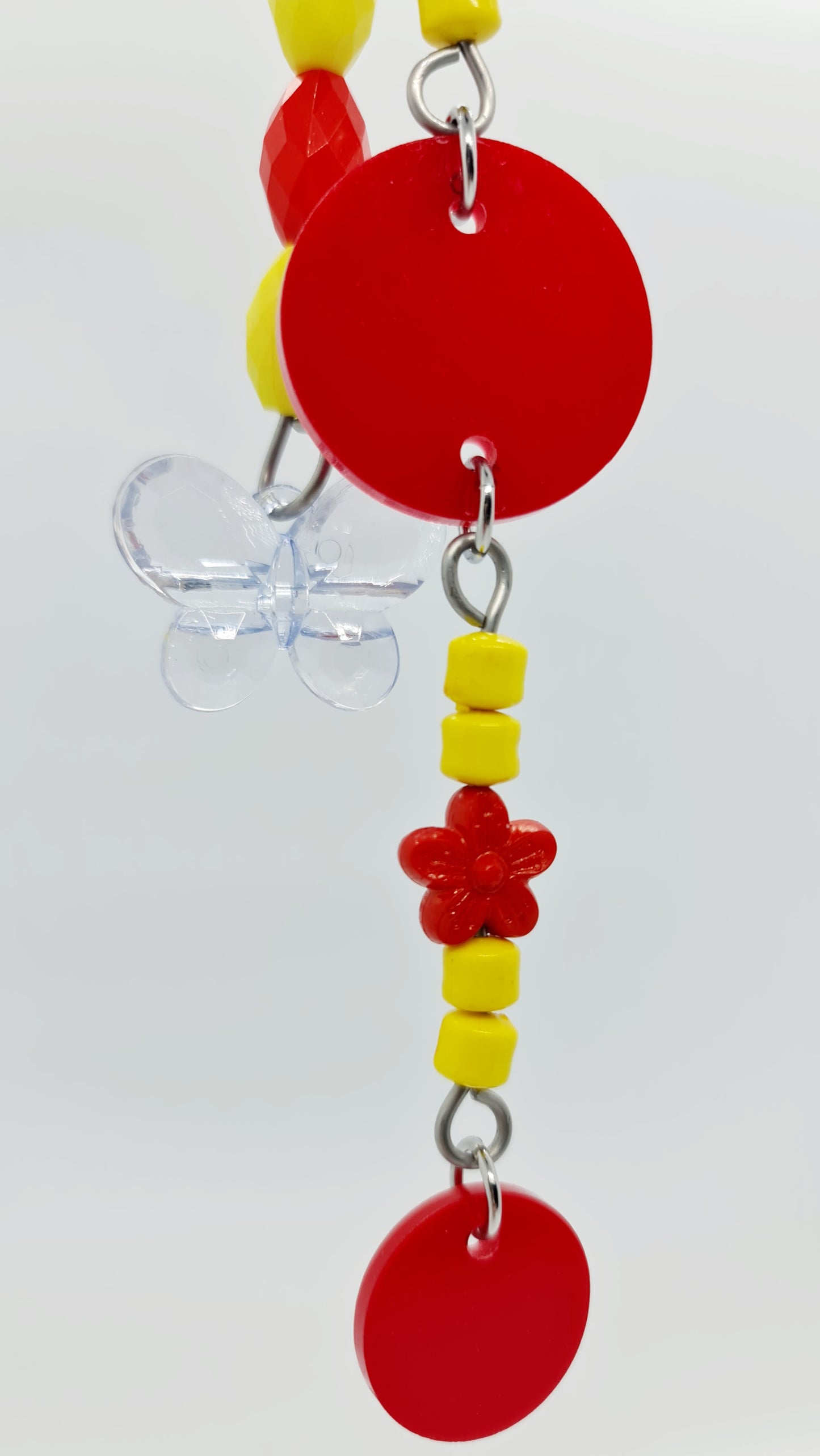 Funky Double Stranded Red & Yellow Toy