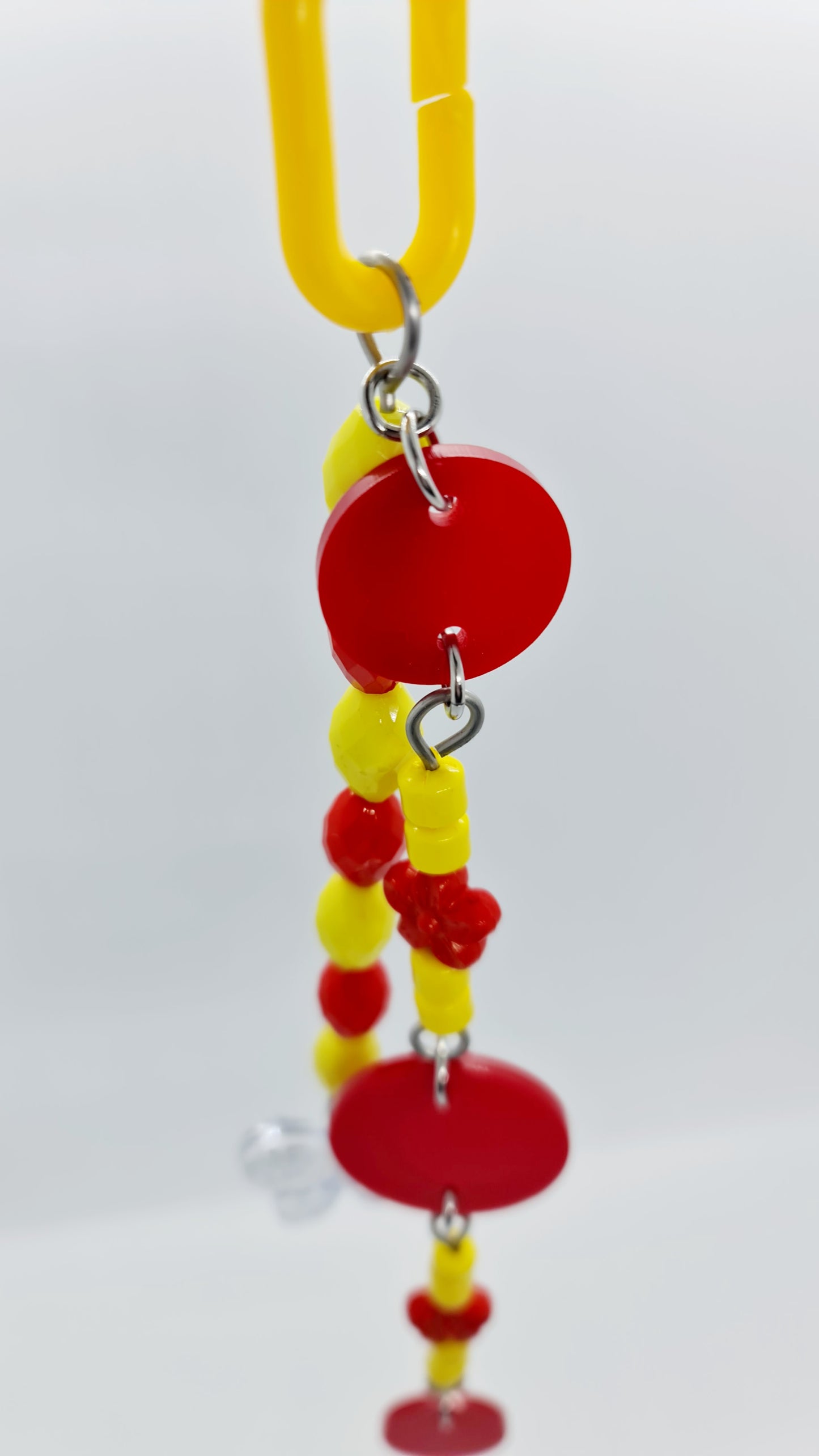 Funky Double Stranded Red & Yellow Toy