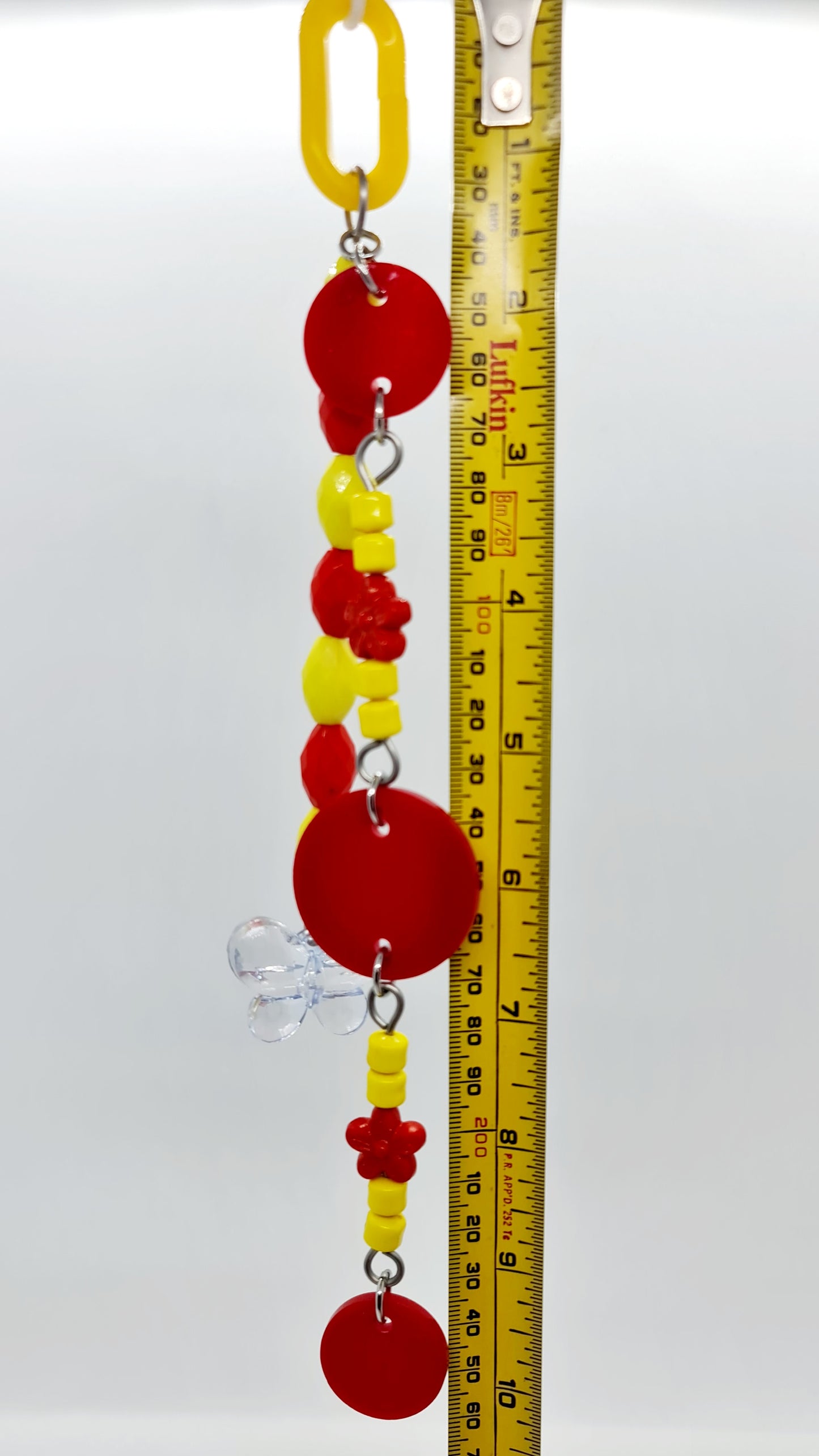 Funky Double Stranded Red & Yellow Toy