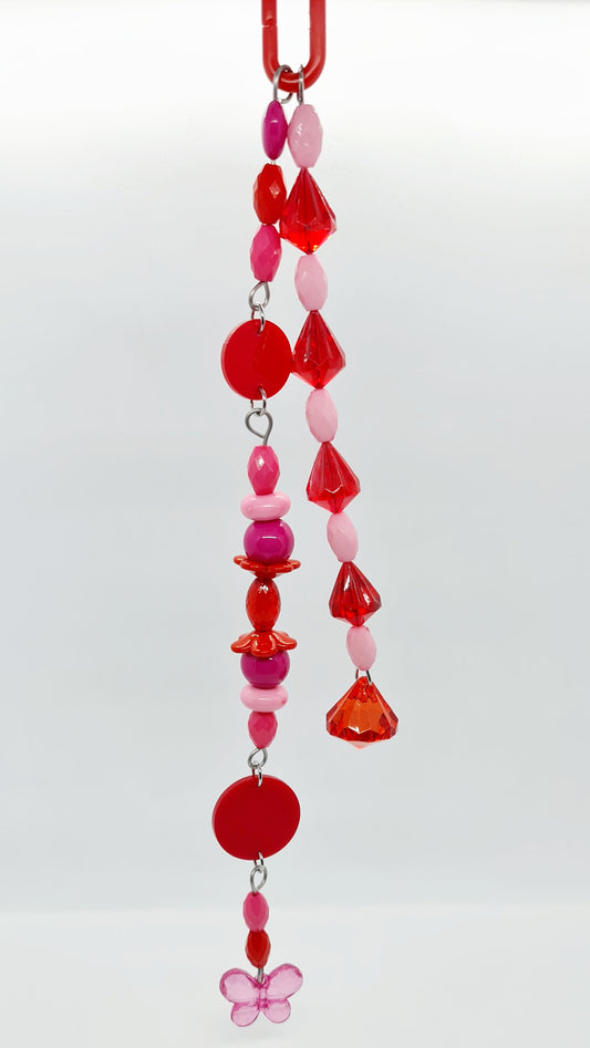 Pinks & Reds Crystally Double Strand Toy