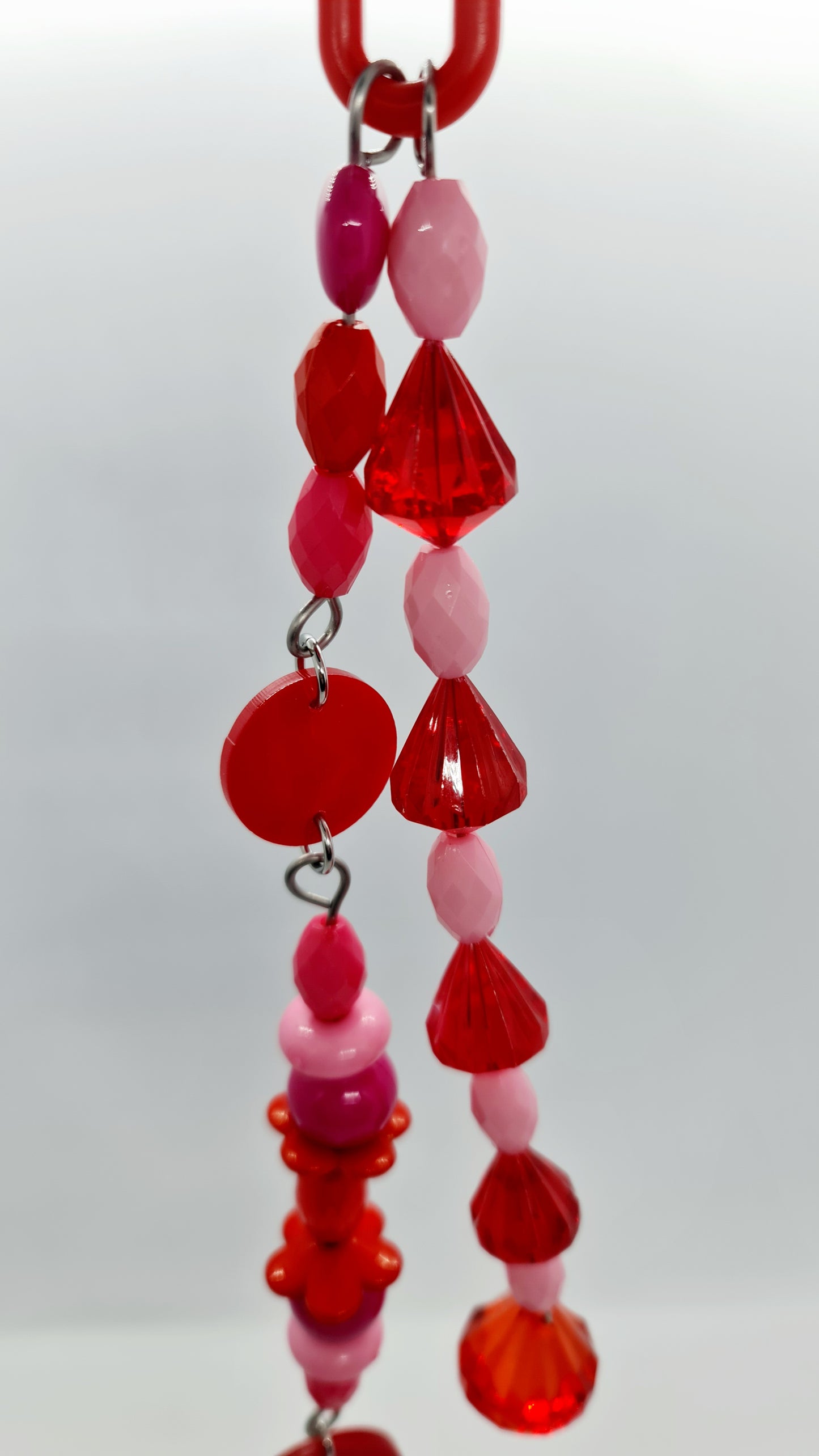 Pinks & Reds Crystally Double Strand Toy