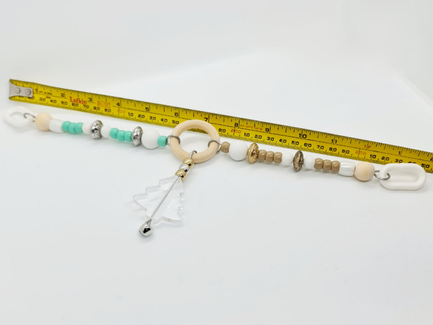 Ombre Mint & Cappuccino Double Hanger Toy